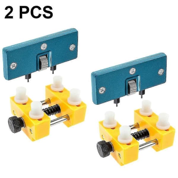 Adjustable Watch Back Case Opener Closer Remover Repair Watchmaker Holder Tool Combination Kit
