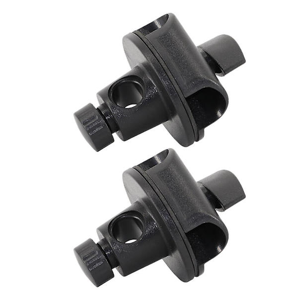 2 st Universal Mikrofonarmsklämmor Mic Tillbehör Justerbara Spännen 10x5cm
