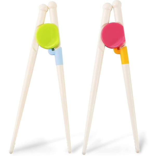 Trenings-pinner for barn, 2 par barnepinner Lærings-pinner for barn
