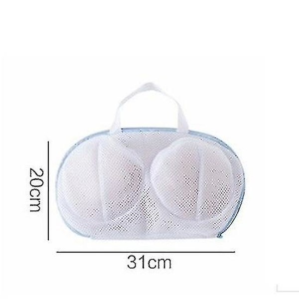 2-pack BH-tvättpåse, tvättmaskin, specialunderklädespåse, tvättnätpåse, anti-deformations tvättpåse