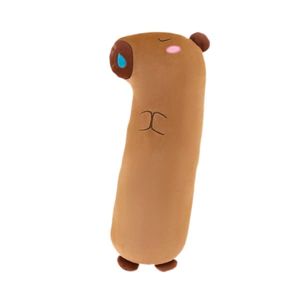 Capybara Long Hug Pillows Sleeping Pillow for Office Bedroom Home