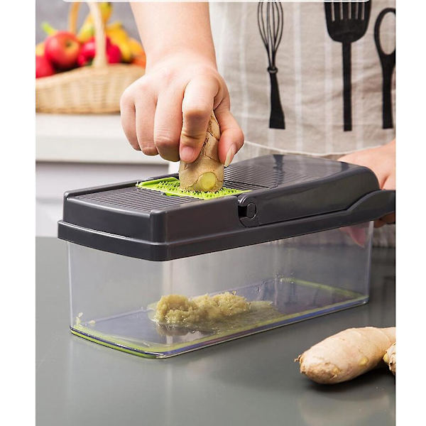 Multifunktionel Rivning, Terningformet Skæring og Skæring Artifactpots Pans Sæt Køkken Gadgets Madvarer Utensi