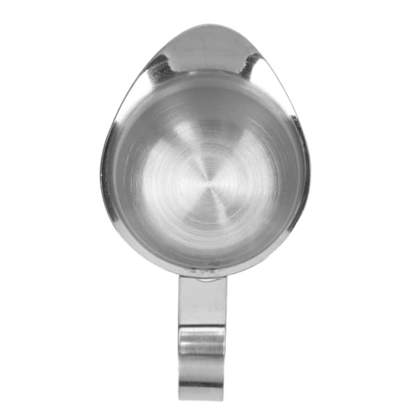 Mælkeskummer i rustfrit stål, ergonomisk mælkeskummer, kande, kaffekande, 2 oz