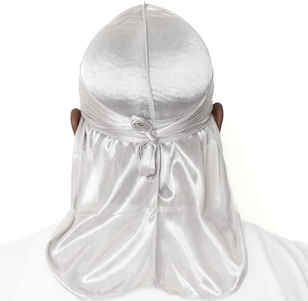 Durag do-rag dew-rag doo-rag Vit hvid Vit white