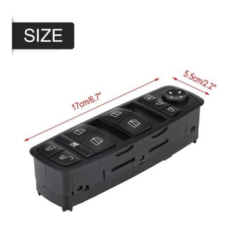 Power Window Master Switch for Mercedes Benz W169 A-Class W245 B-Class 1698206710