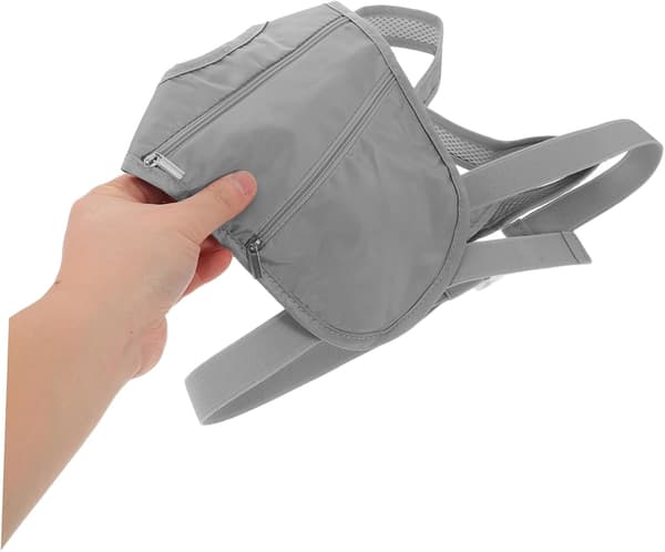 Stöldskydd Rese Crossbody Väska, Lättvikts Polyester Midjeväska