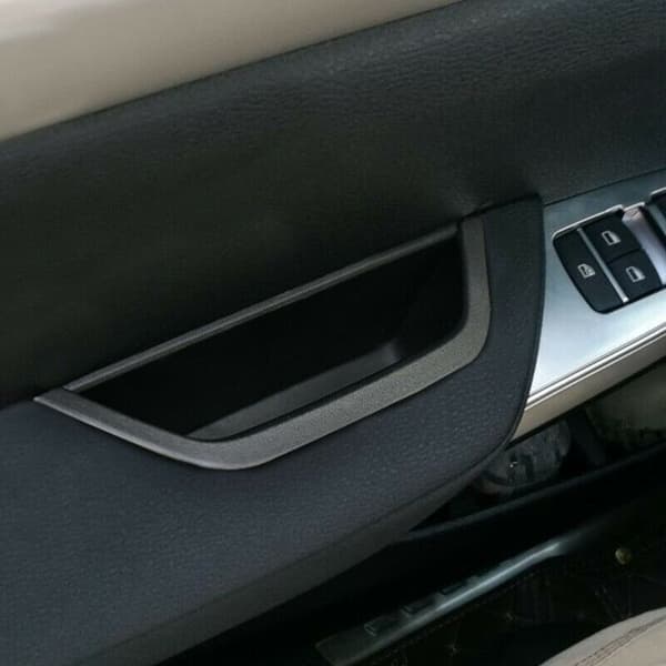 3X Interior Door Handle Pull Handle For- F25 F26 X3 X4 2011-2017, Left Side, Black