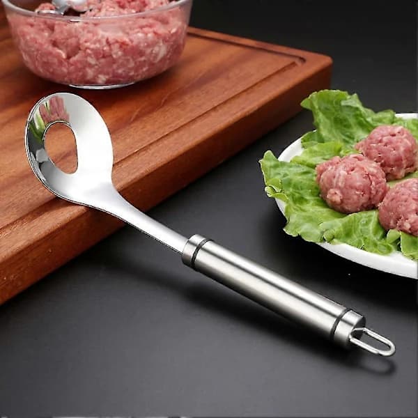 Meatball Maker Kitchen Utensil Stainless Steel Bar Accessory Mold Non-stick Spoon