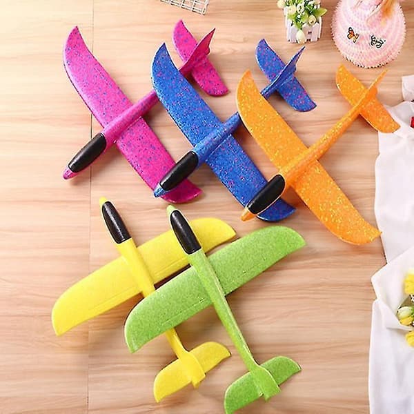48 cm Purple Flying Foam Glider without Light H