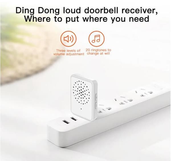 Wireless WIFI Doorbell, Mobile Phone Remote Control Household, Dingdong Camera