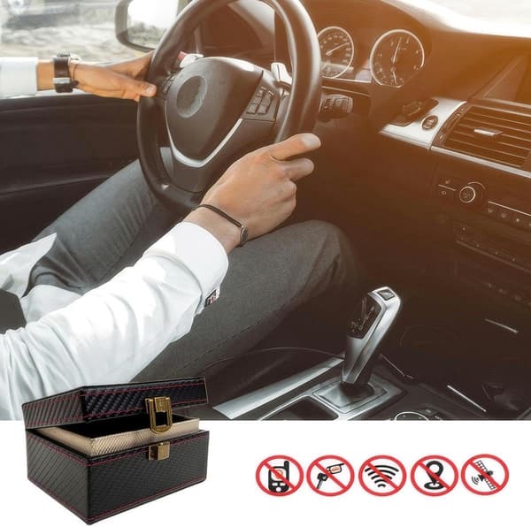 11,5*9*6,2cm - Faraday Box - RFID Stöldskyddsbox - Signalavskärmningsbox - För Bilnycklar