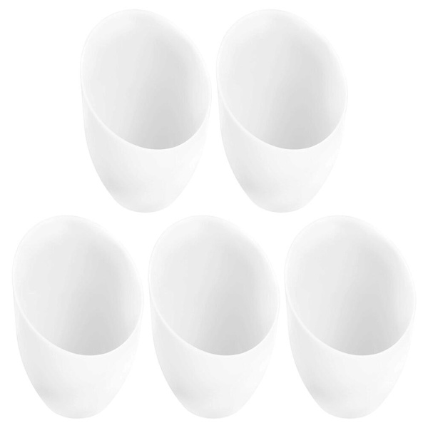 5 st Hästsko Design Lampskärm Mångsidig Lampskärm Bordslampskärm Ljustillbehör Vit 13.6x11x4.2