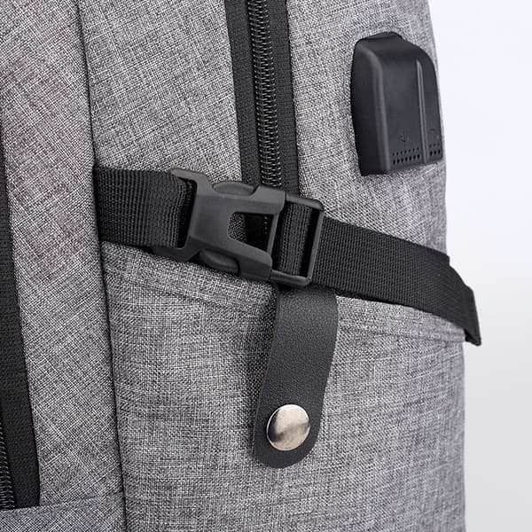 Antitheft backpack, laptop, waterproof men's backpack with USB c