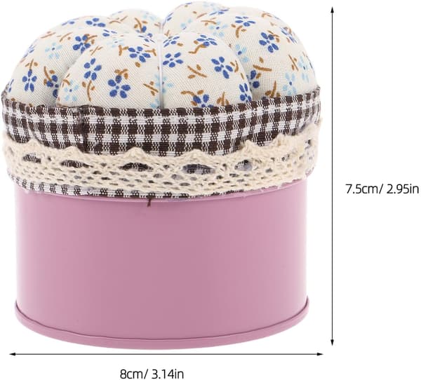 Blomsterpumpa syboks for voksne sysett arrangør nålepute broderinålholder