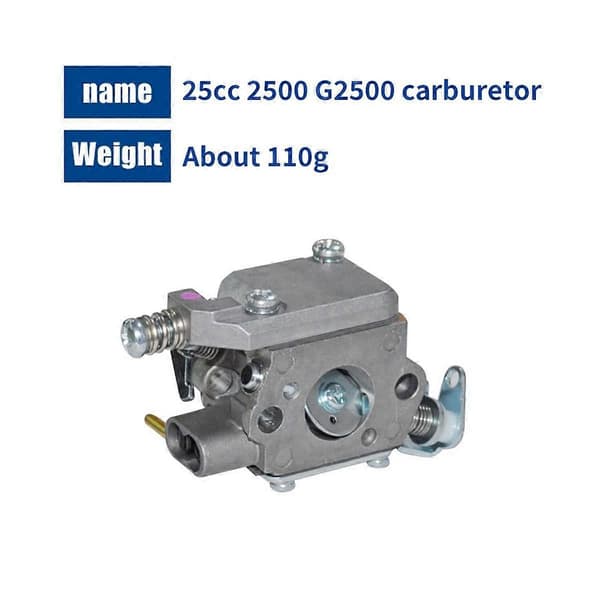 Til motorsav 2500 Karburator 25Cc Karburator Enhåndssav G2500 Karburator