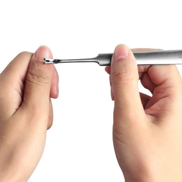 Professionel Neglebåndsskubber i Rustfrit Stål Trimmer Hangnails Neglerenser Saks Fjerner Nipper Clipper/Neglekunst Manicure