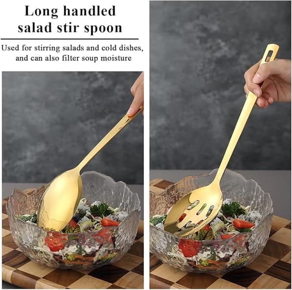 6-Piece Kitchen Utensil Set, Kitchen Tools - Stainless Steel, High Temperature Resistance