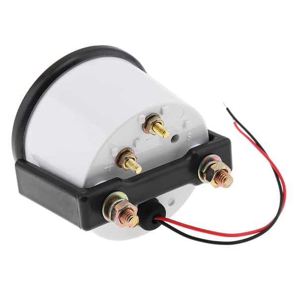 2\" 52MM 12V 8~16V Universal LED Elektrisk Bil Voltmeter Spenningsmåler