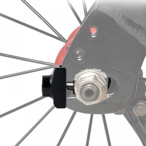 Single Speed Chain Tensioner for Mountain Bikes, Aluminum Alloy Mount, Floating Pulley, Adjustable Spring