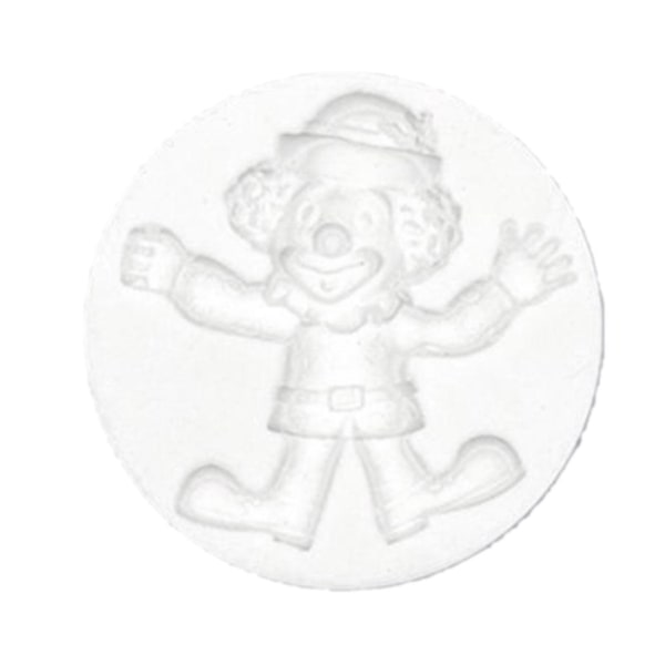 Style23d Halloween Clown Silikonform Fondant Kakekant Mold Sjokolade MoldStyle2