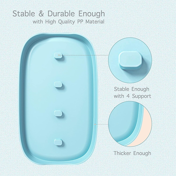 Babyflaske tørkerack, plassbesparende flasketørkerholder for flasker, smokker, pumpedeler, kopper