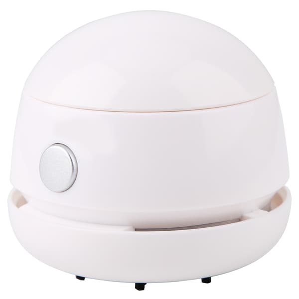Mini Rechargeable Portable Desktop Vacuum Cleaner Dust Catcher Cleaning Machine (White)