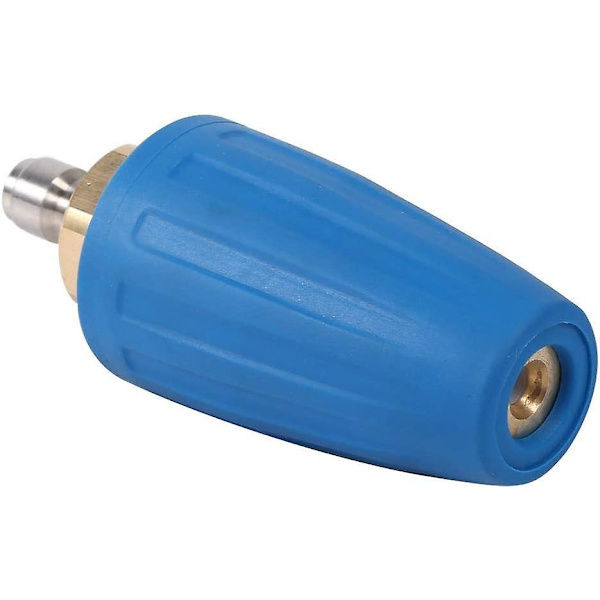 1/4\" Korkealaatuinen pikaliitäntäpainepesurin puhdistuslisävaruste suihkuttava pyörivä turbopihti 3000psi(4#)