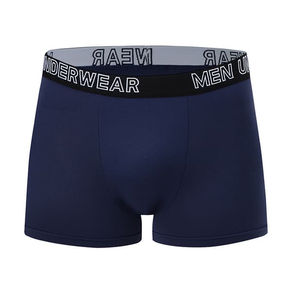 4-pak underbukser til mænd, afslappede, åndbare, komfortable stretch-sportsshorts 4 STK S 4 PCS S