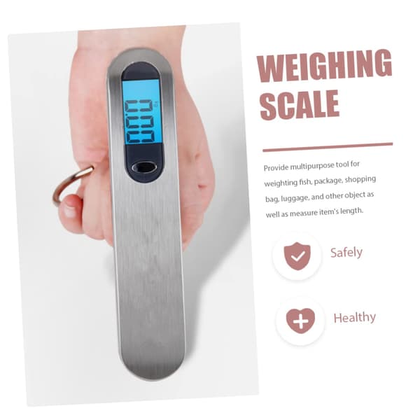 Portable Scale, Portable Handheld Luggage Scale, Suitcase Scale, Fishing Scale, Suitcase Weight Digital LCD Display Backlight