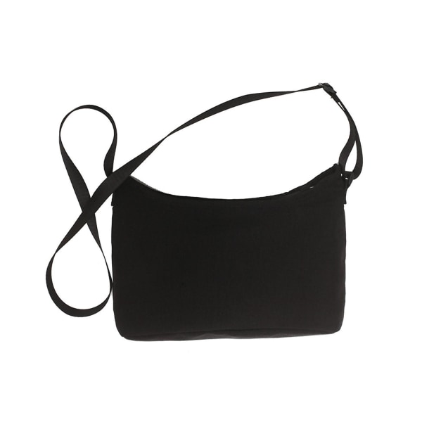 Allsidige Casual Satcheler For Kvinner Stilig Skulderveske Mote Crossbody Vesker Svart