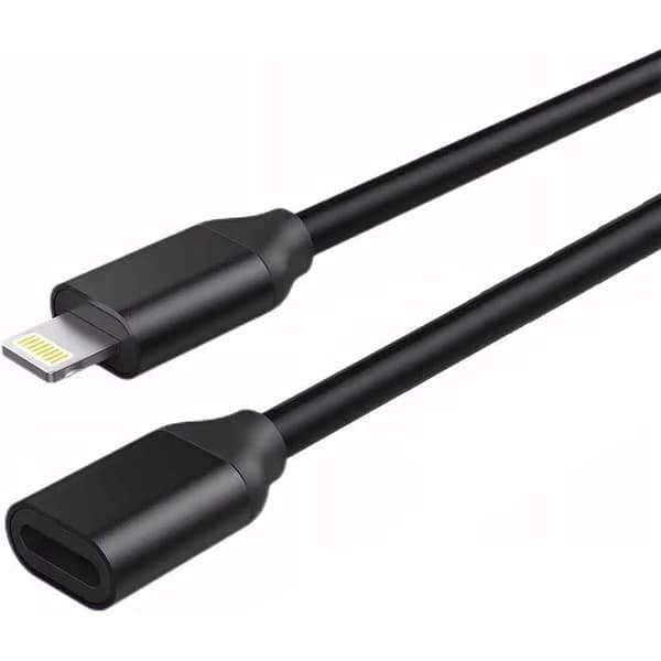 iPhone Charging Extension Cable, 1m Lightning Extension Cable, Compatible with iPhone 14 Pro, 13 Pro Max, 12, 11, X, XR, 8, 7