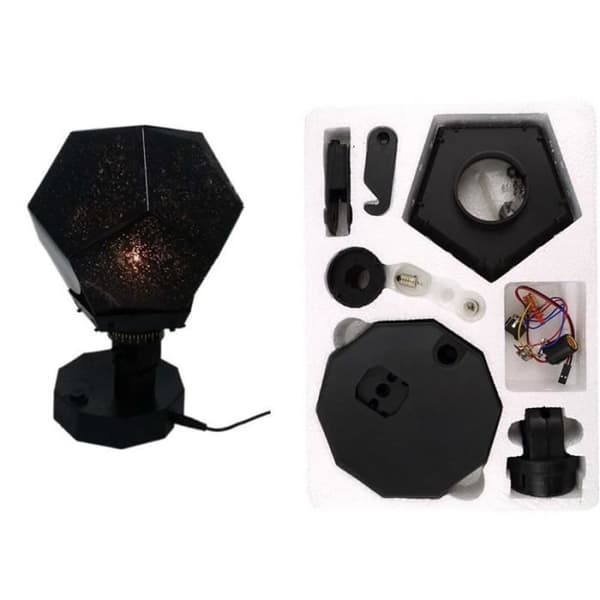 DIY Romantic and Magical Starry Sky Projector - Blue Light, White Light, Yellow Light