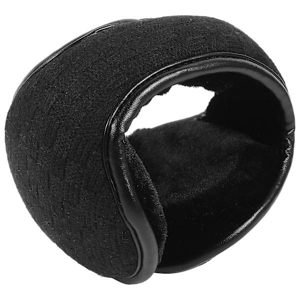 Vindtäta Varma Öronmuffar Plysch Öronmuff Öronskydd Vinter Öronmuff (svart) Svart14X13.5cm