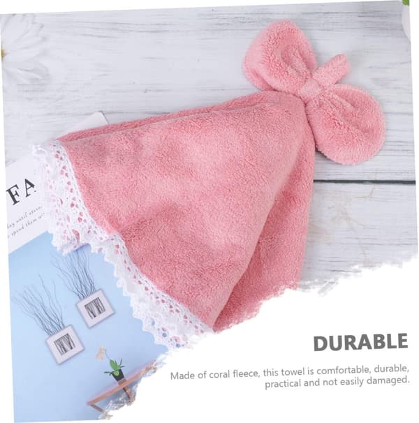 2 st korallfleece handdukar rengöringsdukar mikrofiber disktrasa