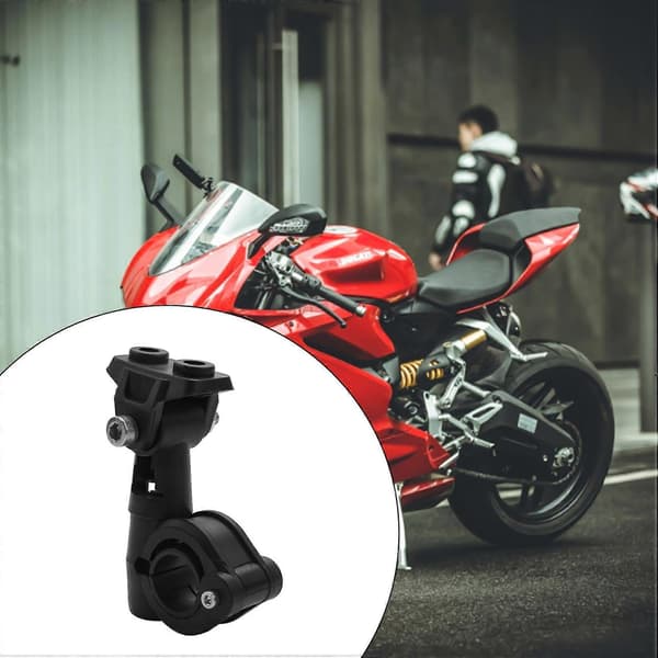 Motorcycle Spotlight Mounting Bracket Fog Light Mounting Bracket LED Auxiliary Light Bracket for BMW- R1