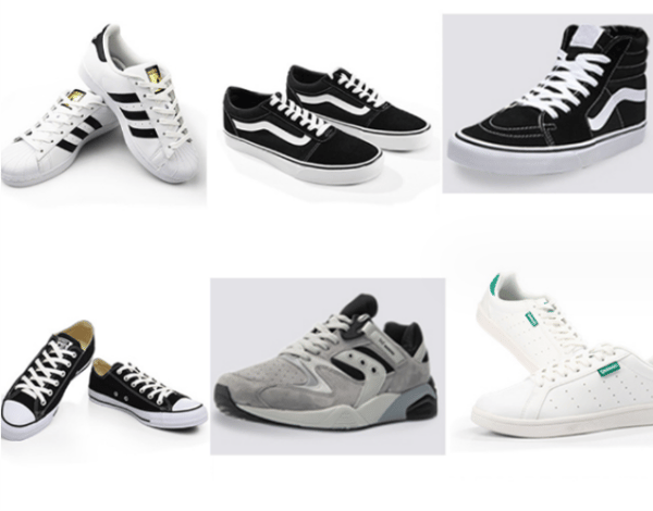 Bruna, 120 cm, 8 mm brede, AJ flade snørebånd, sneakers