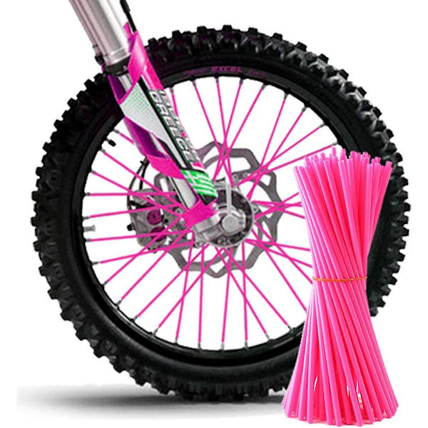 72 st Ecktalgskydd - Universal Ecktalgskinn Hjulfälgskyddsrör för Motocross Motorcykel Endurocykel