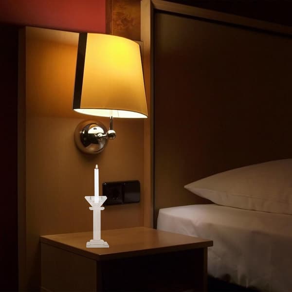 Crystal Decorative Candle Holder European Style Single Head Design Chic Creative Candlestick