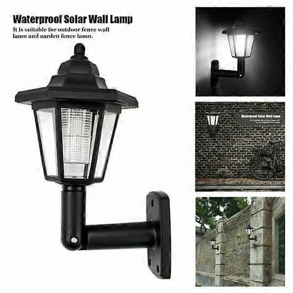 Sekskantede solcellelamper Retro Lanterne 1 stk 1pc