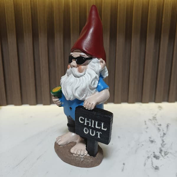 Fairy Statue Dwarf Resin Ornament, Decorative Figurine