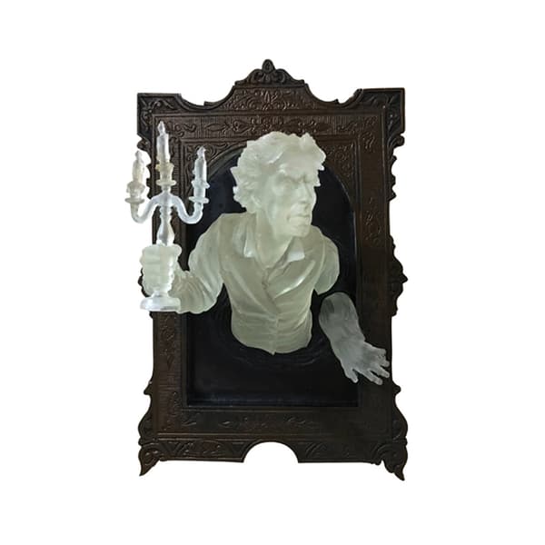 Model B 20*30cm, Halloween Phantom Vægdekoration, Lysende Phantom i