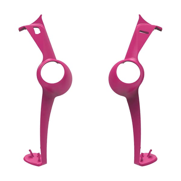 Decorative Strips Game Part for Portal Console Replacement Strips with Repair Tool & Thumbstick Caps Rose Red rose red