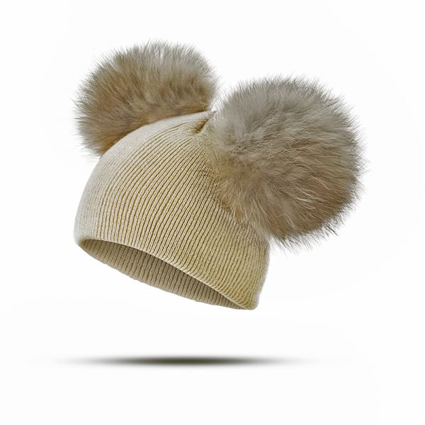 Höst-Vinter Babyhatt Unisex Småbarnshatt Vinterhatt