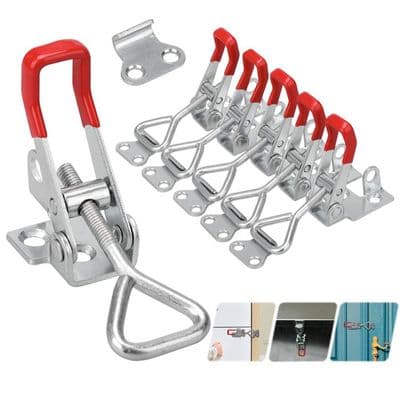 6-piece Trailer Latch Lever, Toggle Latch GH-4001, Trailers with 100 kg Holding Capacity