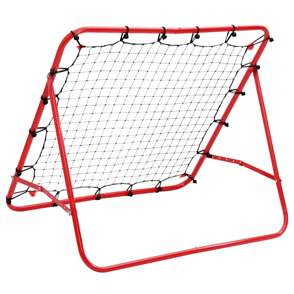 vidaXL Justerbart Fodboldmål Kickback Rebounder 100 x cm 2750