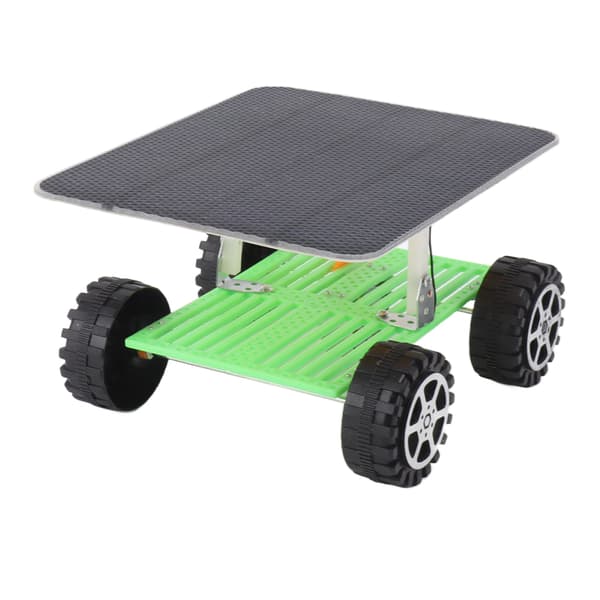 DIY Montering Solenergi Bil Pedagogisk Vitenskapsleke Mikro Solenergi Bilsett for Gutter Jenter