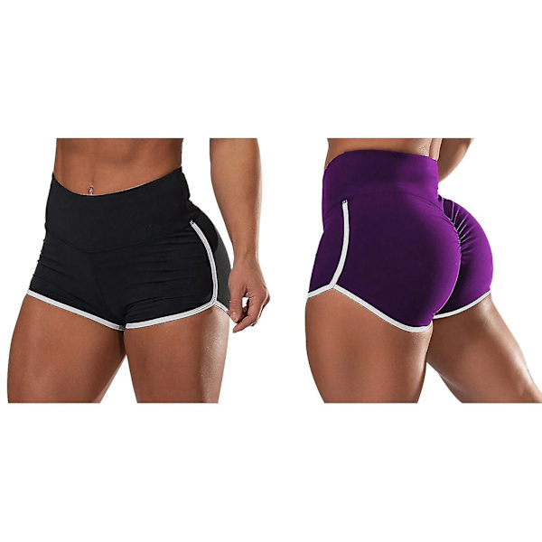 Sommer Slip Sport Shorts Kompressions Trænings Shorts Størrelse XL Sort