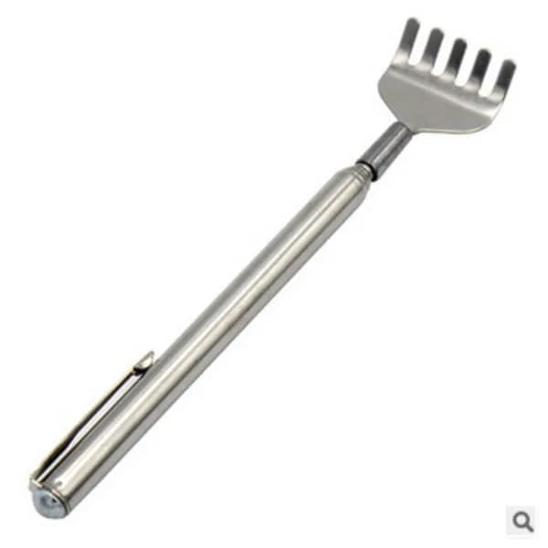 Adjustable Tickling Back Scratcher Stainless Extendable Telescopic Back Scratcher