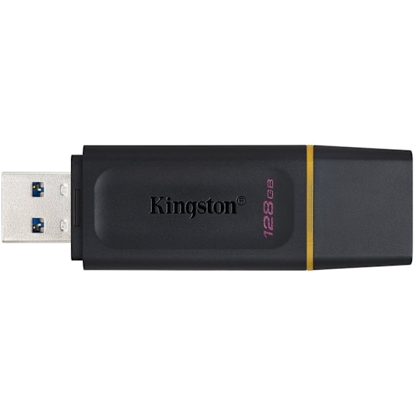 Kingston USB-muisti DataTraveler Exodia, 128GB Svart, Gul 80