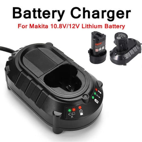 Batterilader for Makita BL1013 10.8V-12V Litiumionbatterier